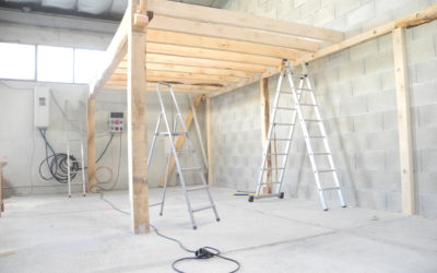 Construction d’une mezzanine